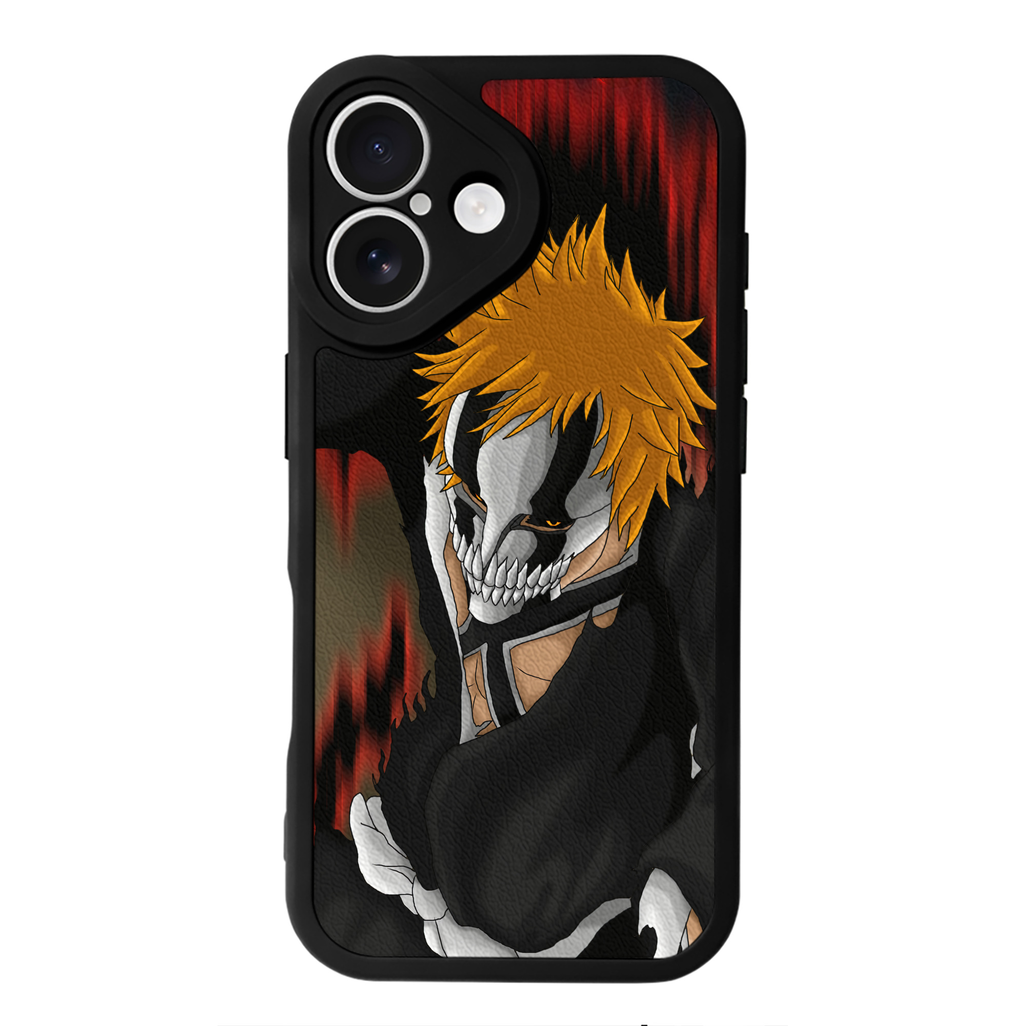 （画像用） ブリーチ BLEACH 【iPhone 16シリーズ対応】シリコンスマホケース（レザー調） 材質：シリコン